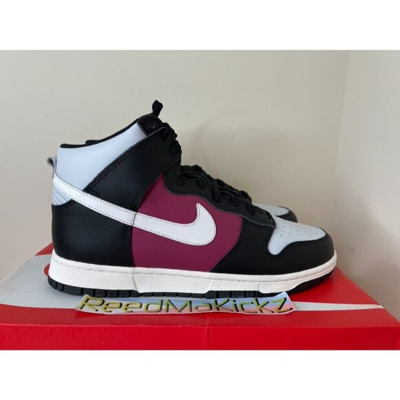 Nike Dunk High Black Rosewood MENS 9.5US - Picture 4 of 7